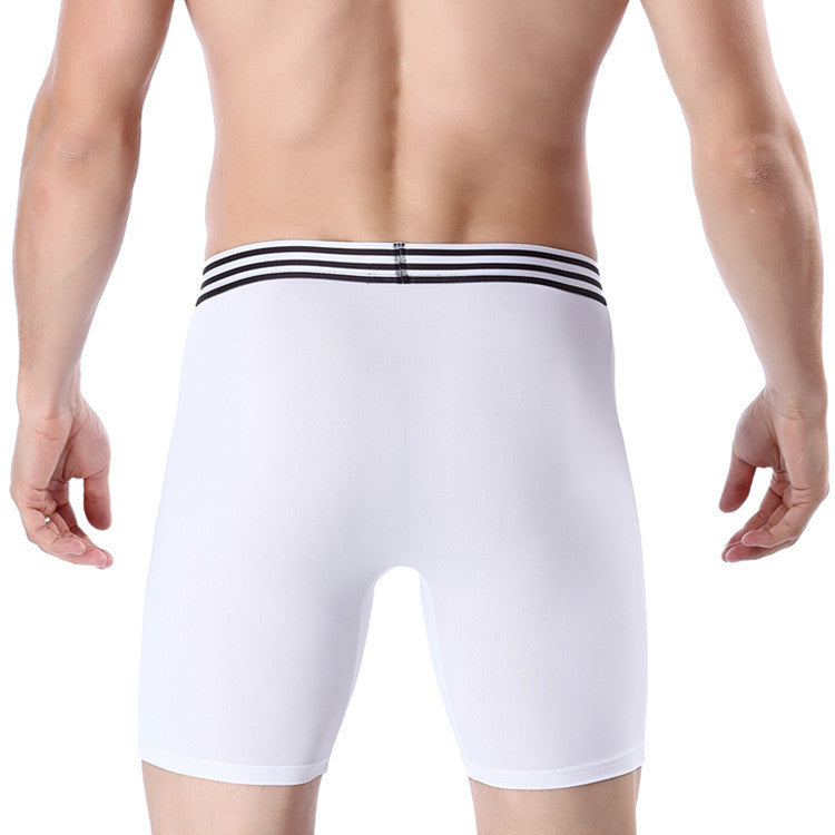 Men Casual Ice Silk Anti-Wear Quick-Drying Underwear