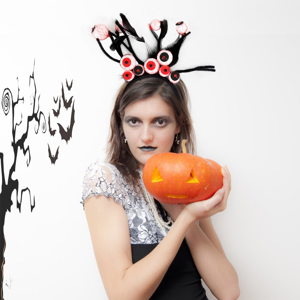 Bandeau décoratif d'Halloween en plastique style dessin animé