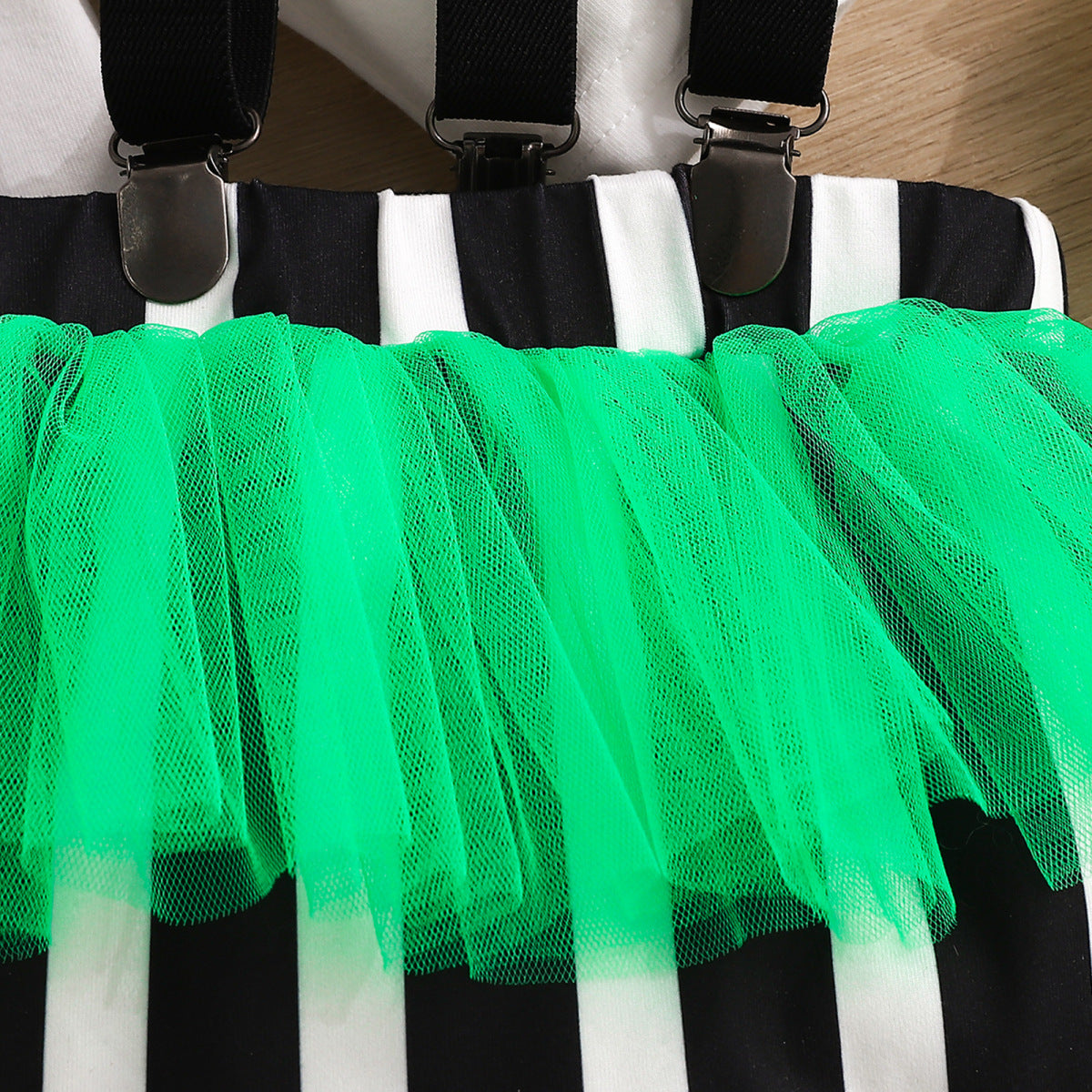 Tenue décontractée d'Halloween à imprimé lettres pour bébé fille