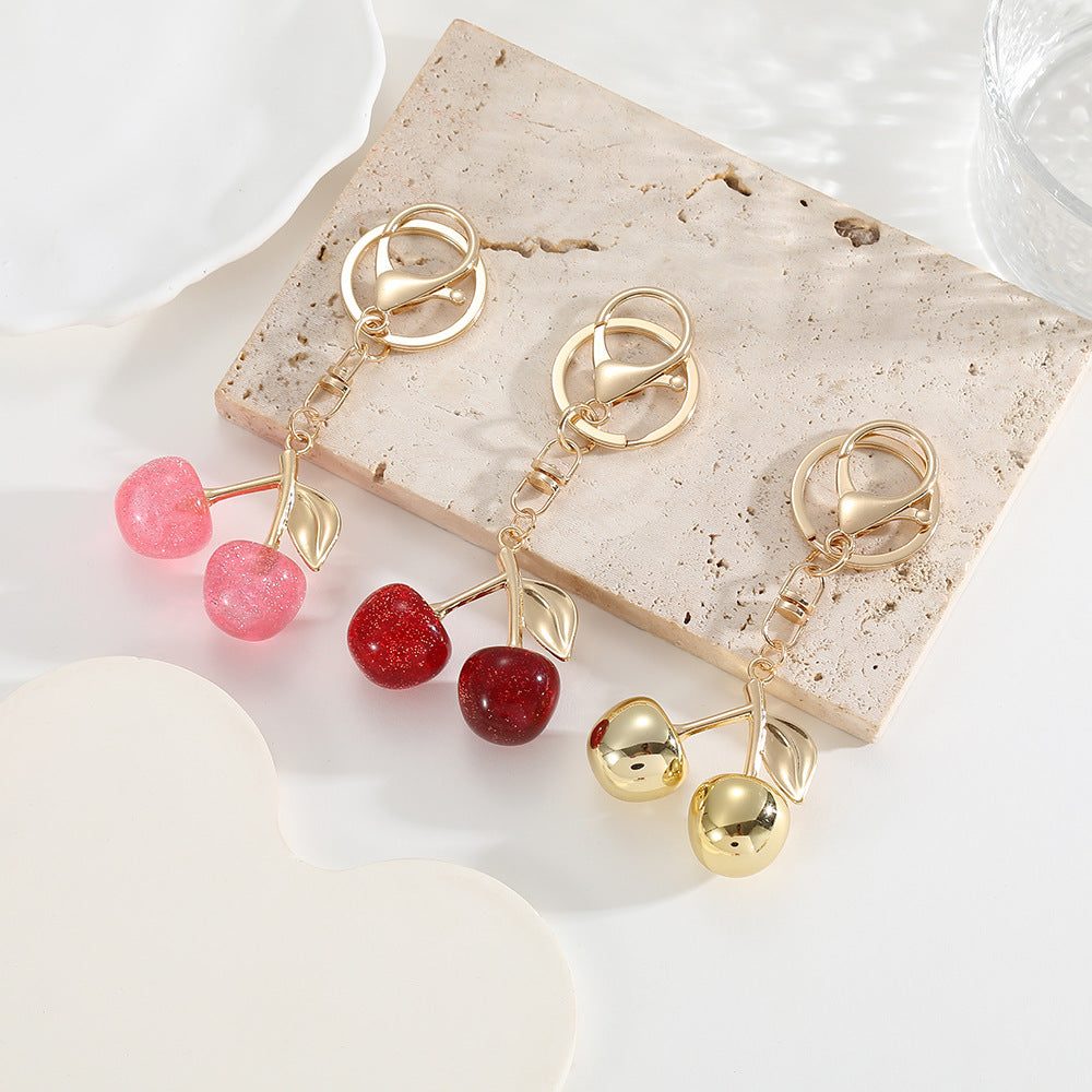 Creative Cherry Fruit Key Chain