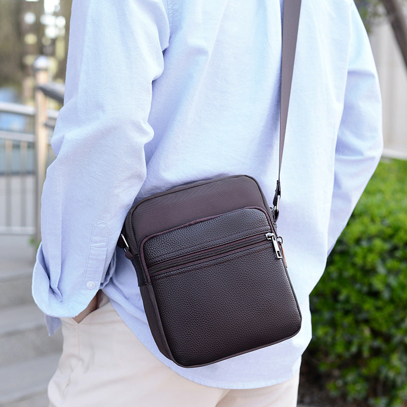Bolso bandolera Oxford informal de negocios para hombre en tela Oxford