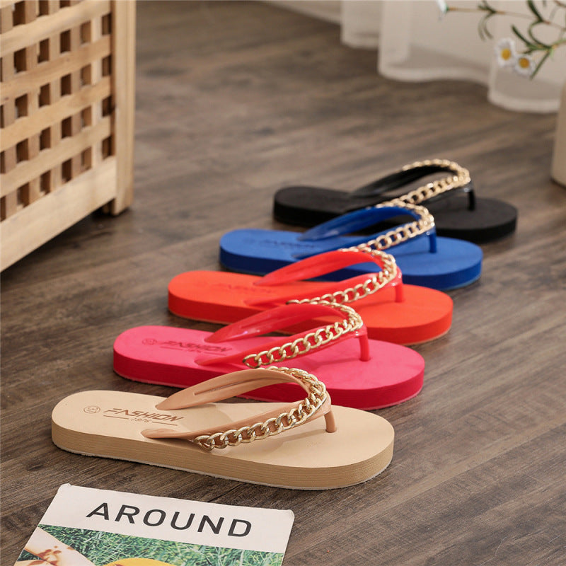 Summer Women Fashion Casual Beach Plus Size Flip-Flop