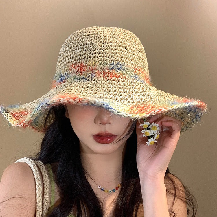 Sombrero de sol de playa para vacaciones de verano para mujer