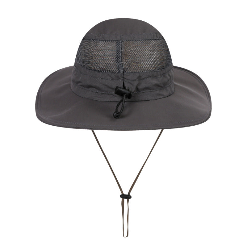 Sombreros de pescador para exteriores, transpirables, con protección solar neutra y sencillos