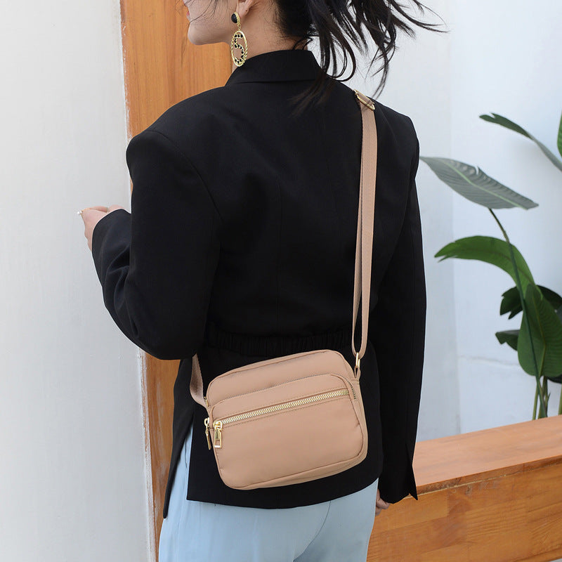 Women Casual Small Square Bag in Oxford Cloth