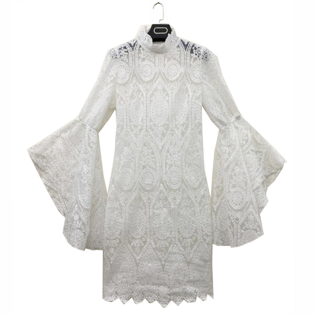 Ensemble de robe de soirée élégante en dentelle brodée pour femme