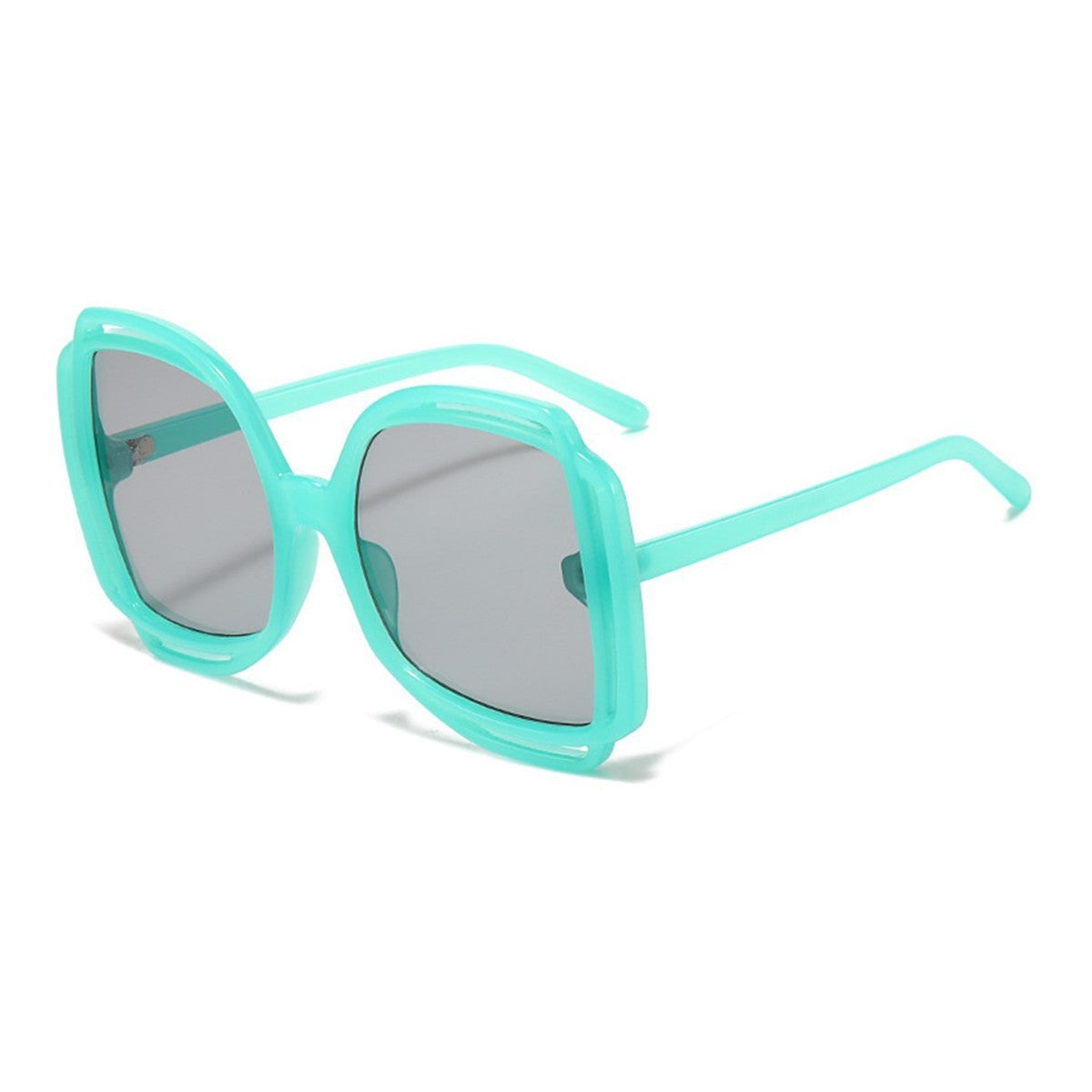 Fashion Personalized Hollow Square Sunglasses
