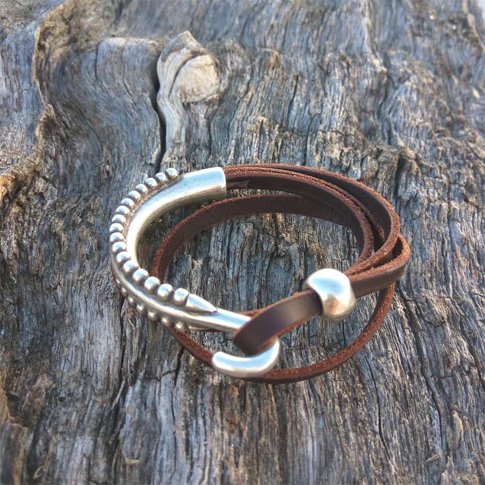 Bohemian Women Fashion Leather Bracelet