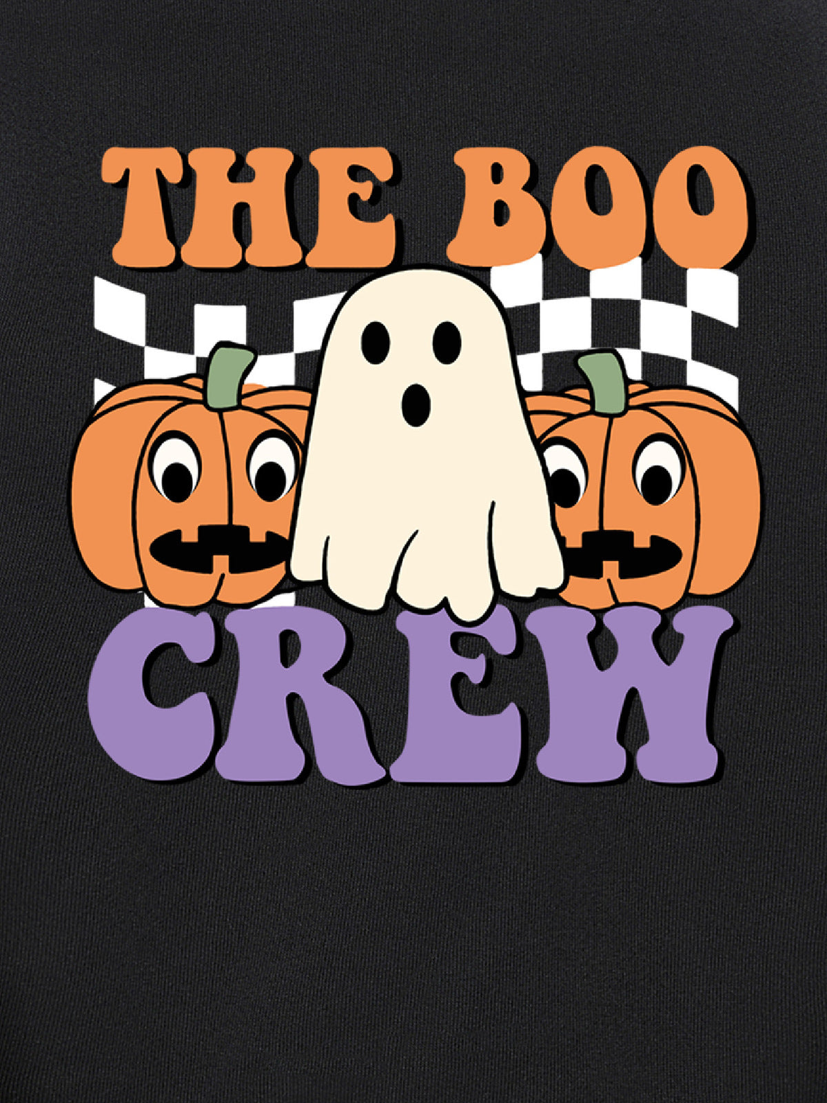 Kids Toddler Boys Girls Halloween Cartoon Fleece Sweatshirts