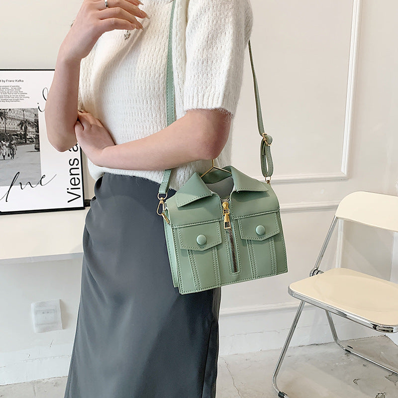 Petit sac à bandoulière carré tendance pour femme