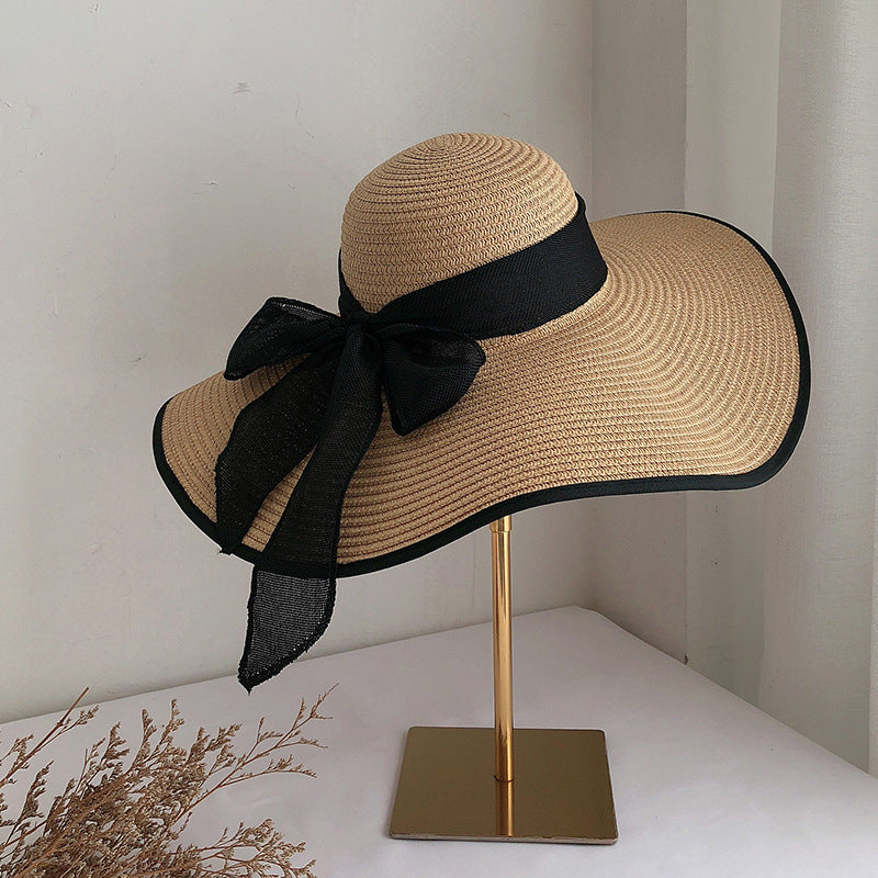 Sombrero de paja elegante e informal para mujer
