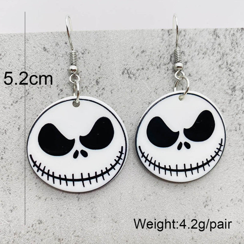 Halloween Women Fashion Scary Zombie Vampire Dangle Earrings