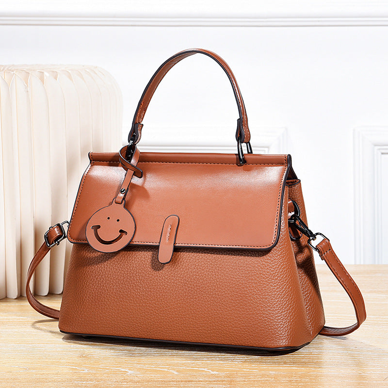 Sac à main décontracté grande capacité pour femme, en PU