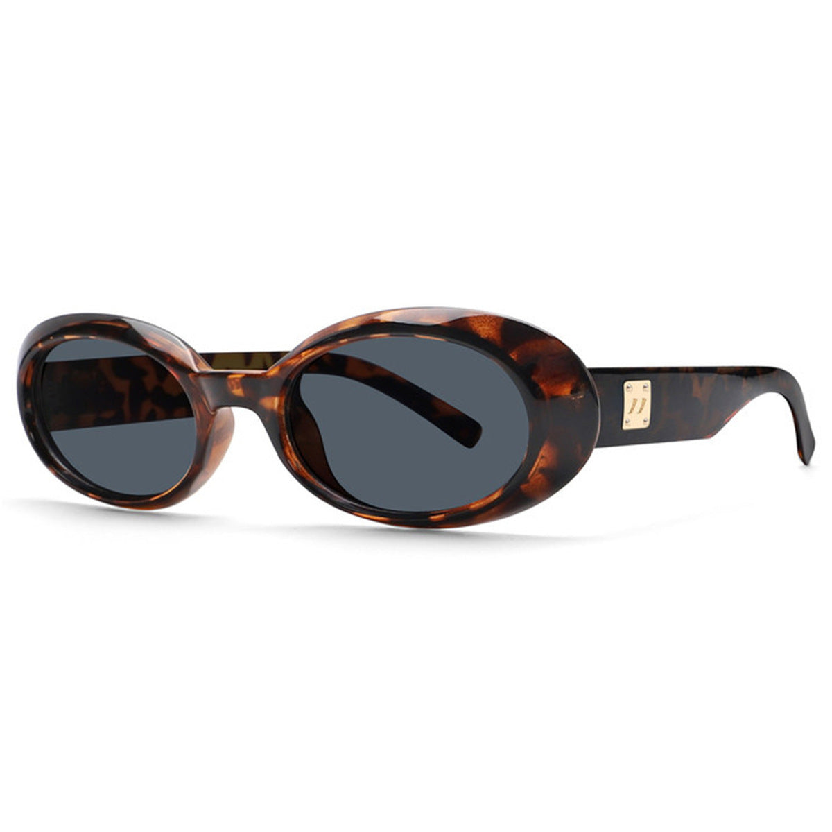 Gafas de sol clásicas con montura ovalada pequeña
