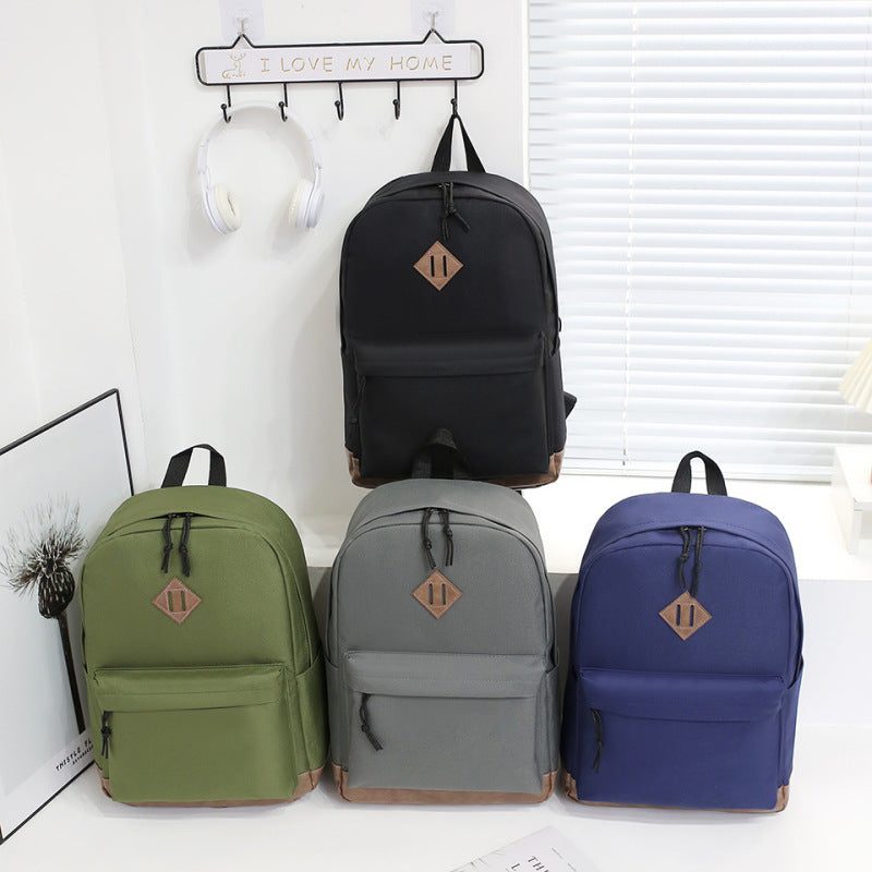 Business Leisure Commuter Backpack Oxford Cloth Urban Style