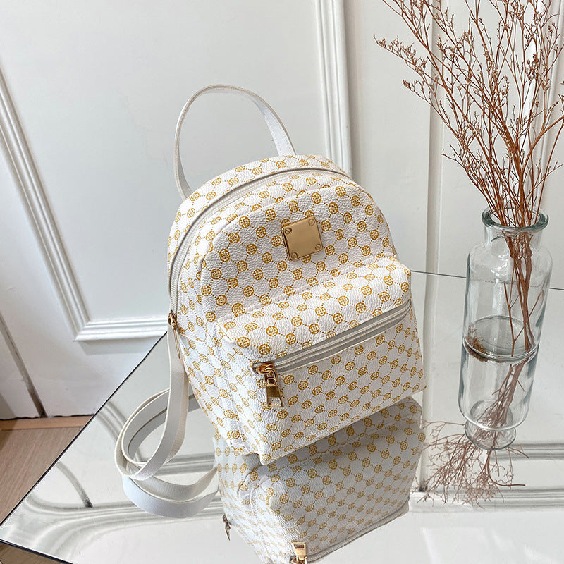 Women Fashion Mini Backpack in PU Material