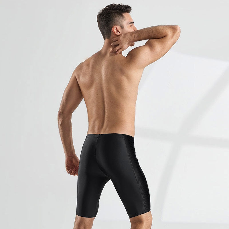 Traje de baño de carreras a juego con letras y colores para hombre