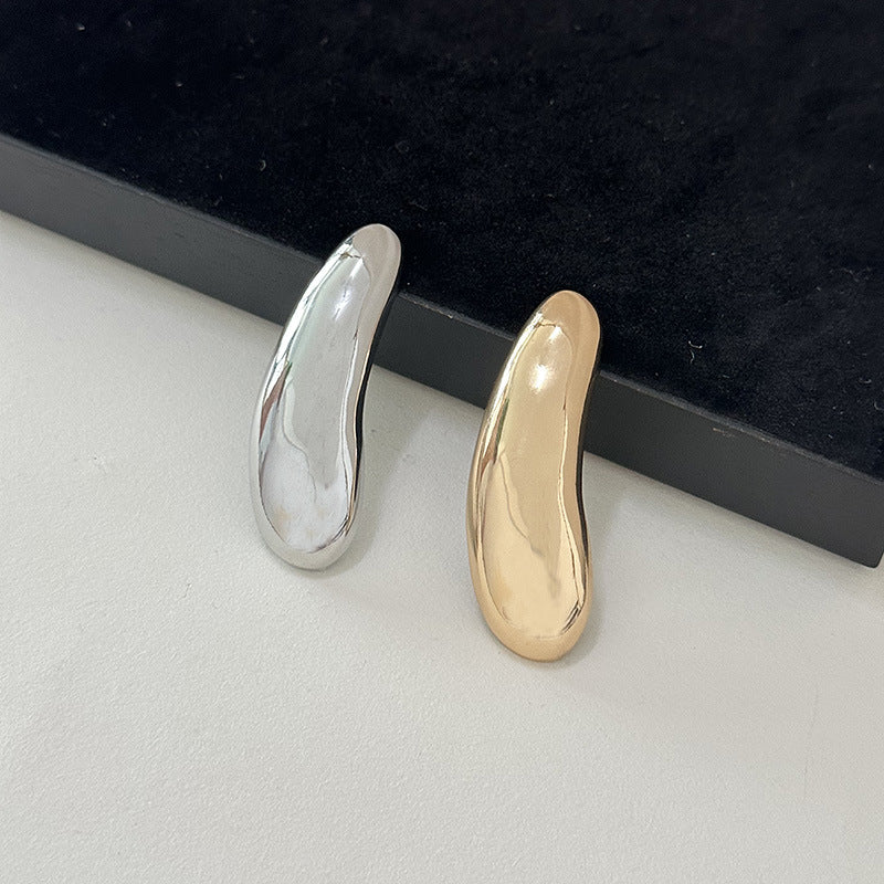 Retro Minimalist Metal Geometric Long Brooch