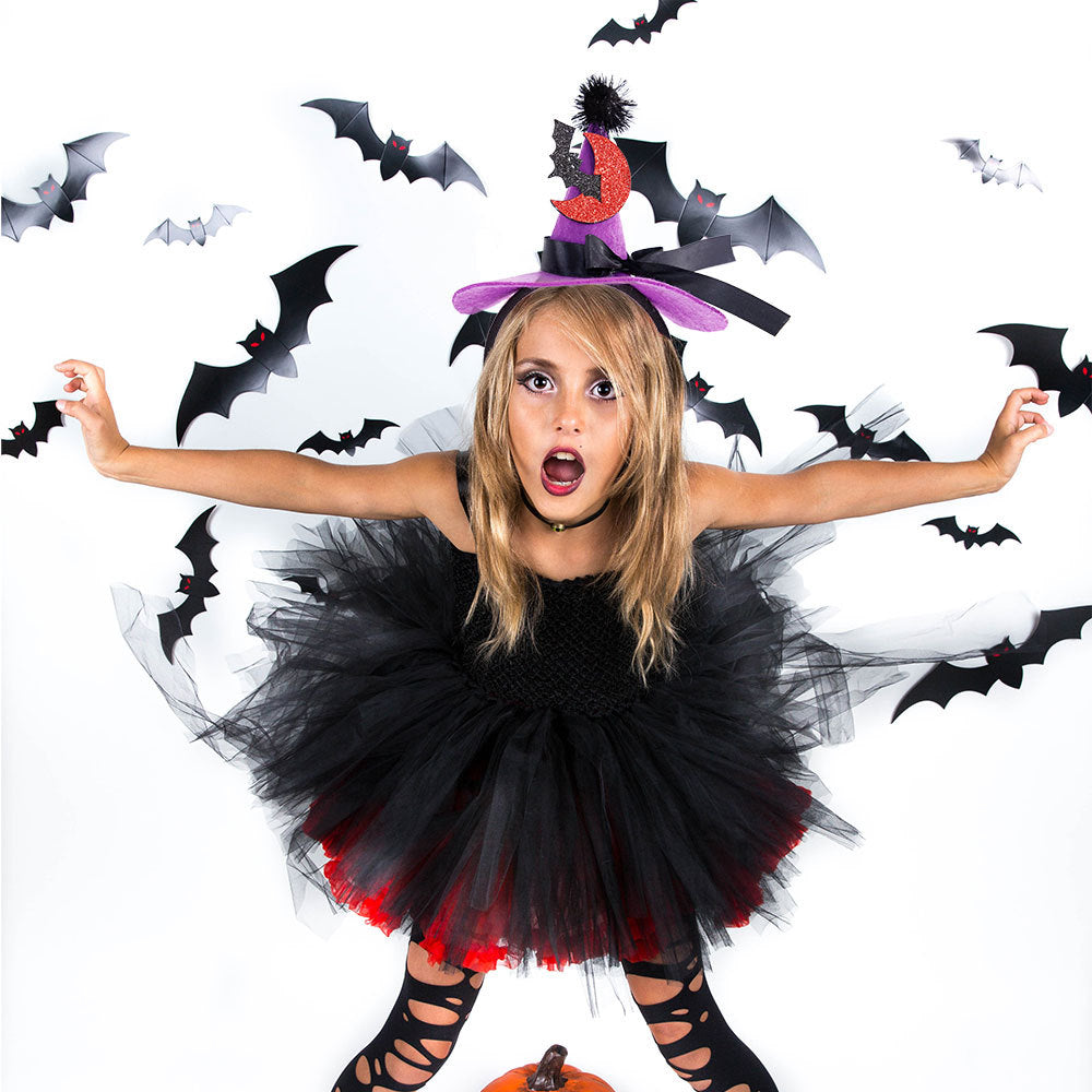 Diadema estéreo para fiesta de Halloween con accesorios festivos