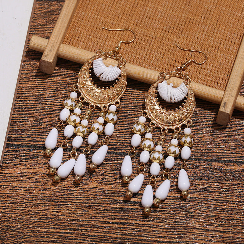 Bohemian Ethnic Style Retro Tassel Earrings