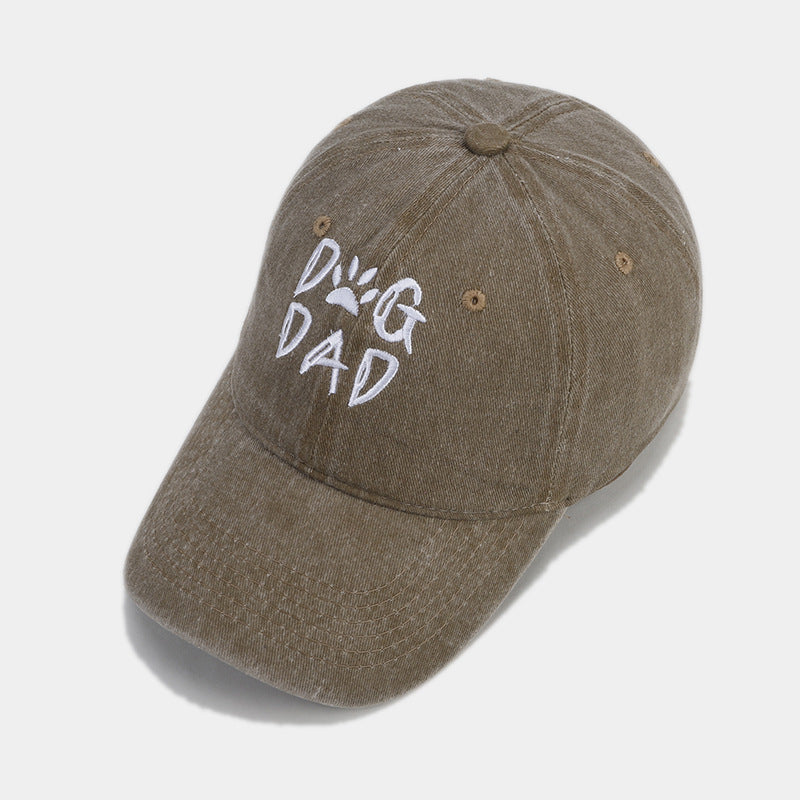 Men Fashion Casual Embroidered Letter Breathable Cap