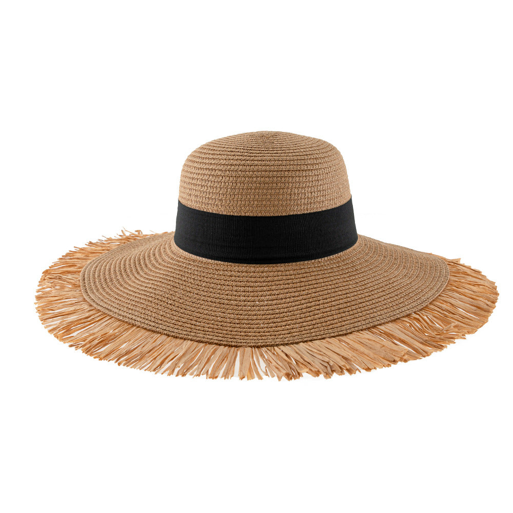 Summer Beach Holiday Straw Hat with Trendy Style