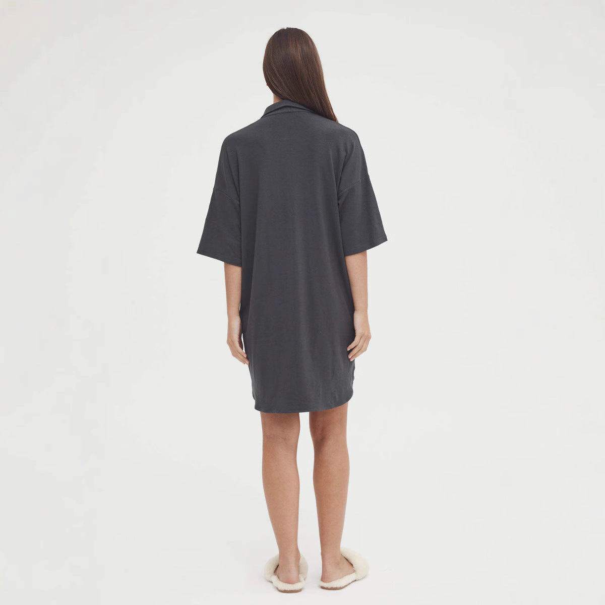 Simple Casual Half Sleeve Pregnant Women Dress