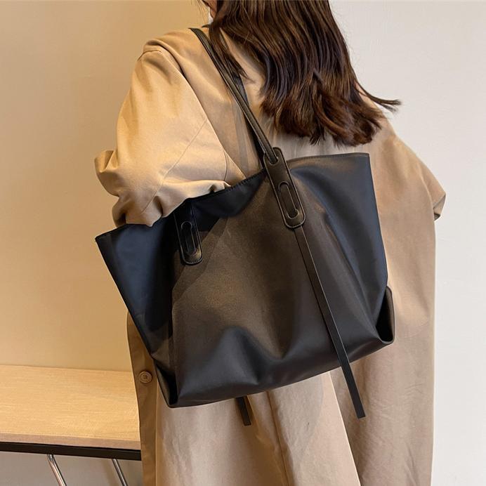 Bolso de mano informal de tela Oxford de gran capacidad para mujer