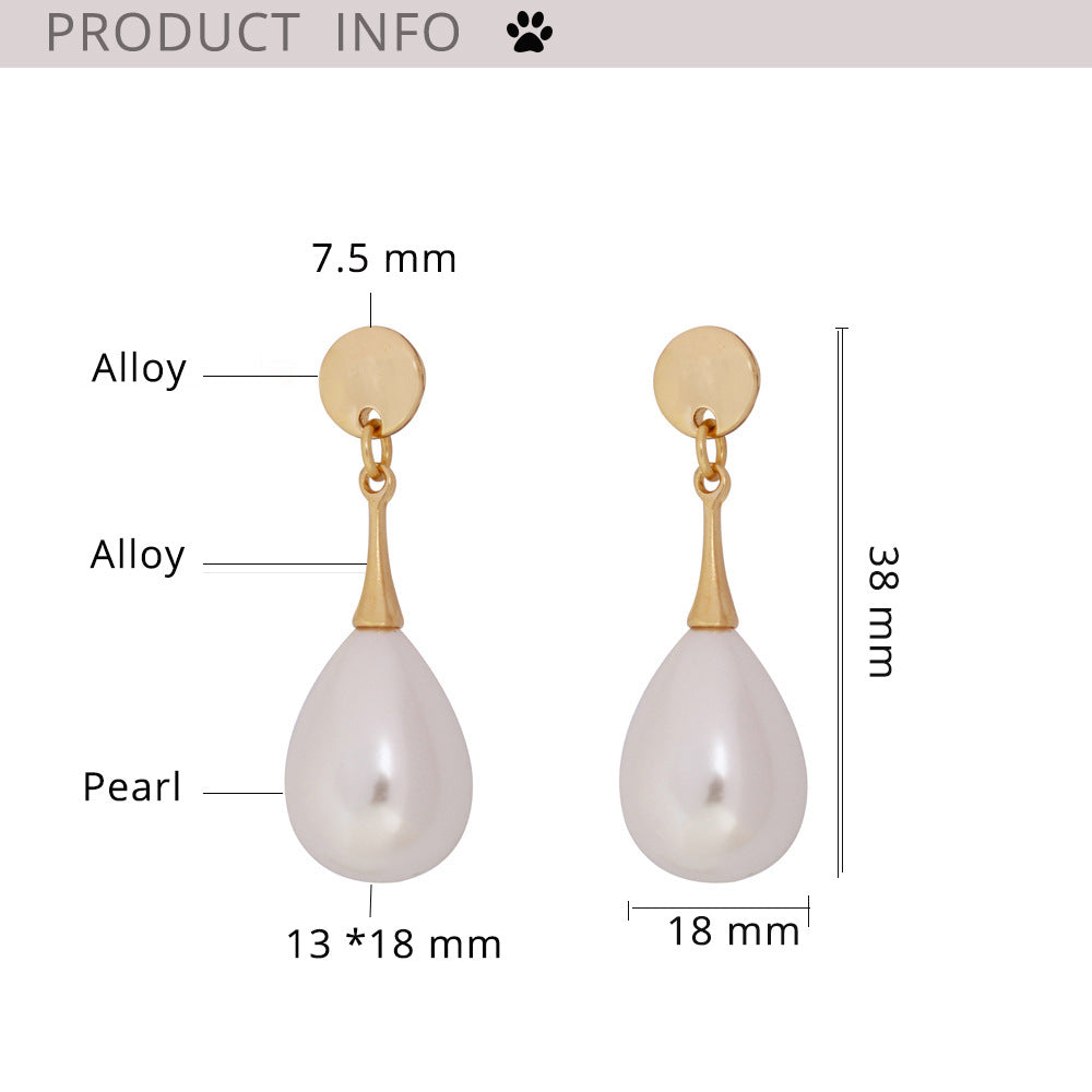 Women Simple Elegant Pearl Ear Clip