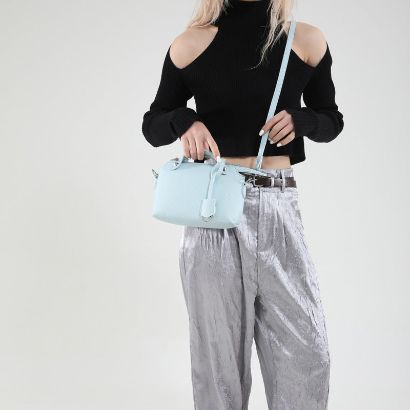 Fashion Solid Color Women Commuter Shoulder Bag