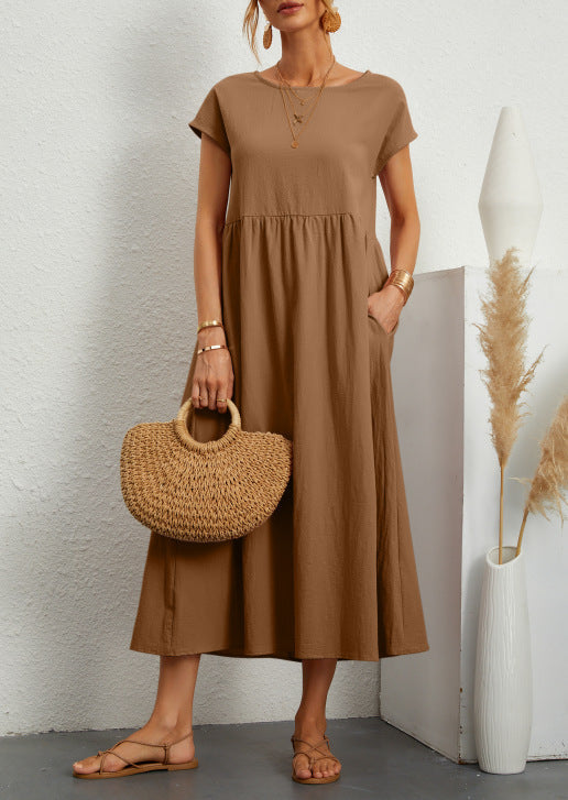 Summer Vintage Fashion Casual Women's Dress