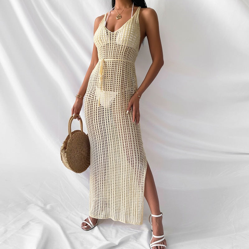 Traje de baño de punto para playa de verano para mujer