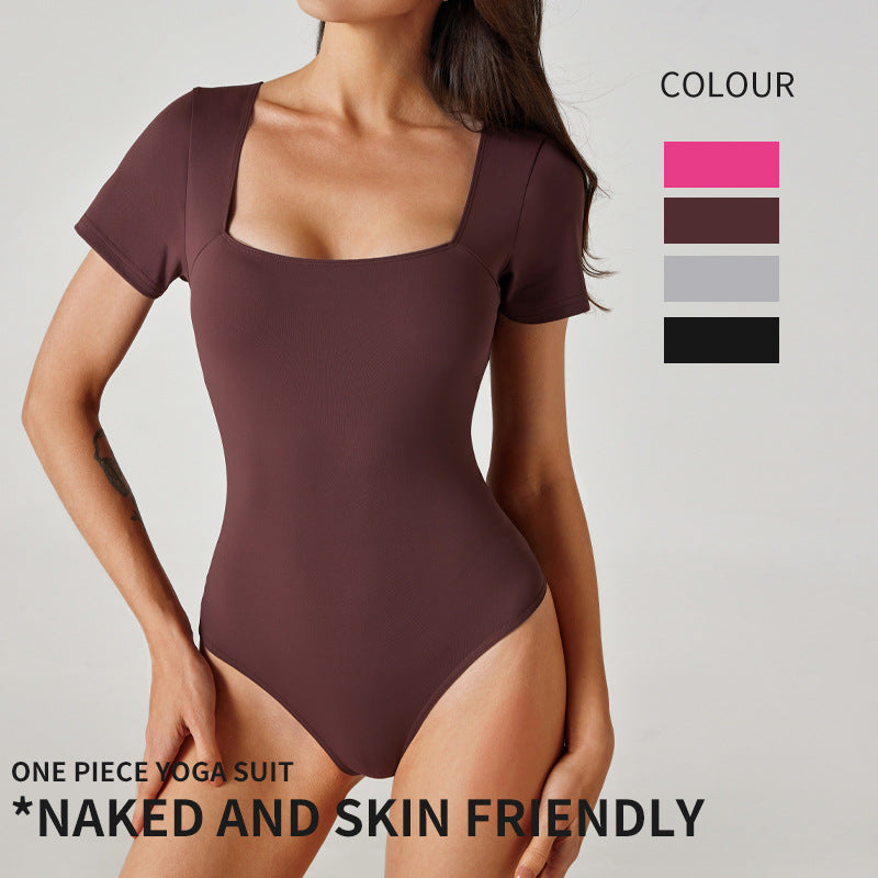 Body de yoga para mujer, top deportivo informal