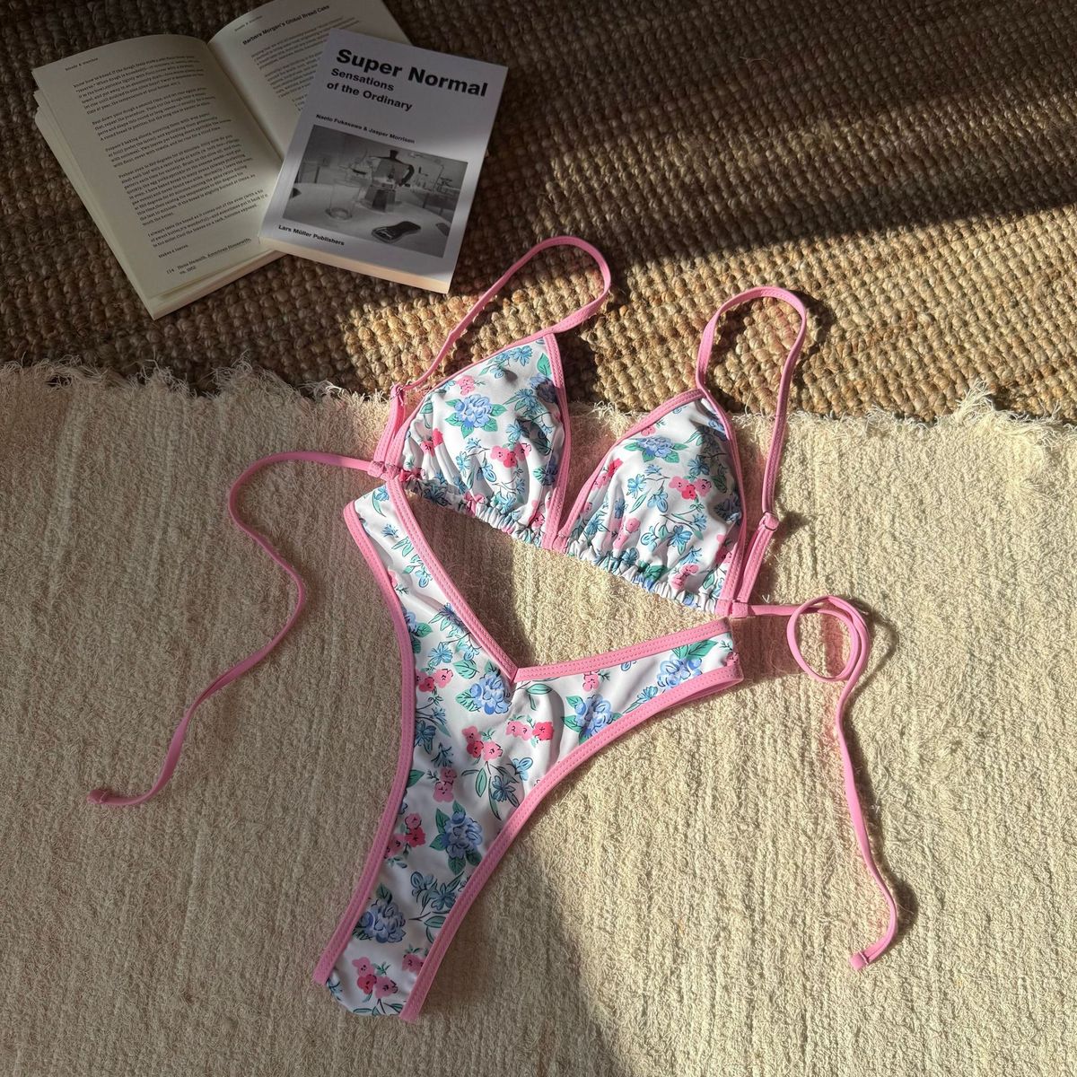 Maillot de bain bikini sexy à imprimé léopard pour femme