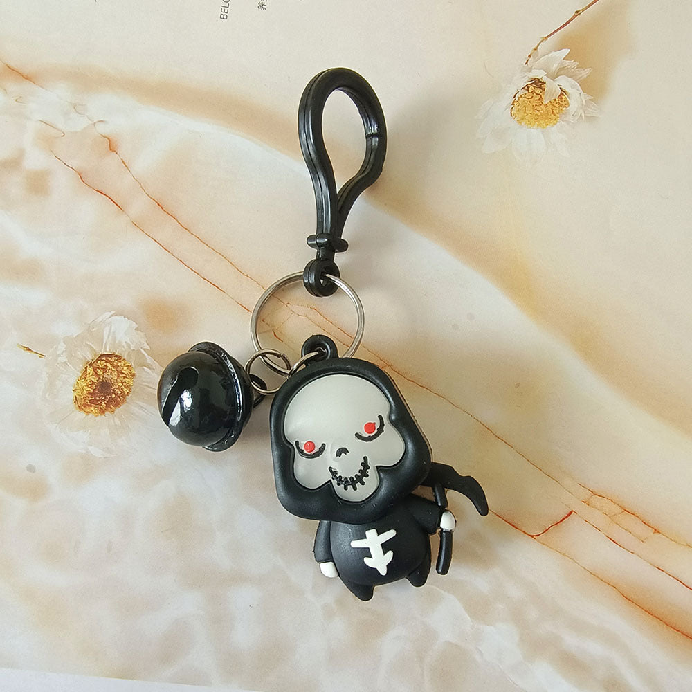 Creative Halloween Ghost Sickle Cartoon Doll Key Chain