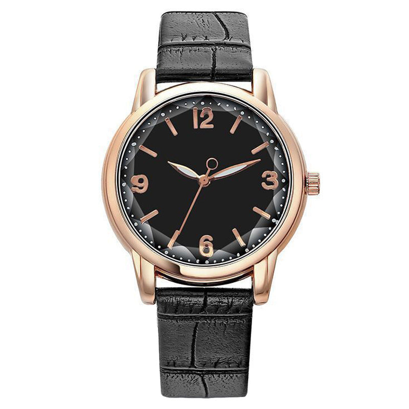 Women Fashion Solid Color Simple Quartz Watch