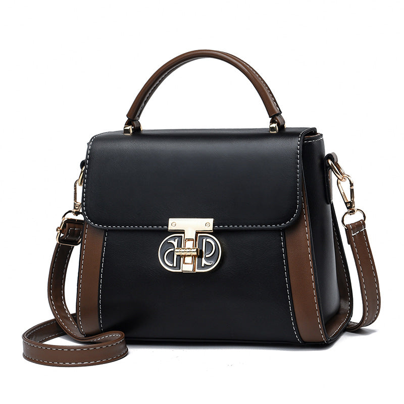 Women Casual Flap Square Bag in PU Material