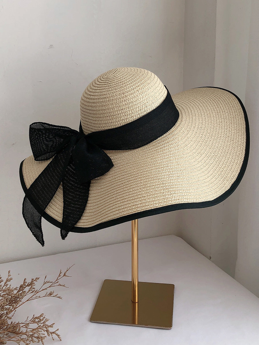 Sombrero de paja elegante e informal para mujer