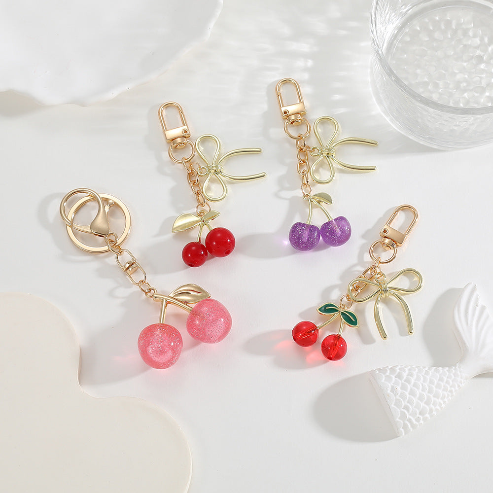 Creative Cherry Fruit Key Chain