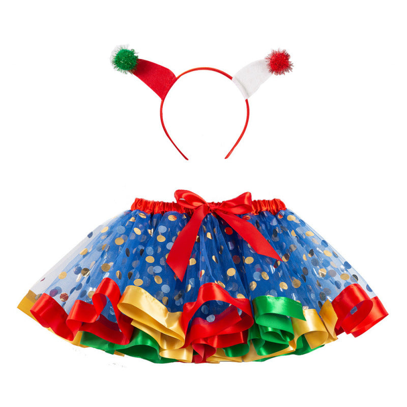 Falda tutú con alas doradas de Halloween para niñas pequeñas
