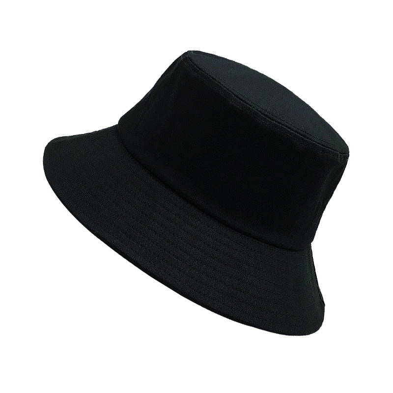 Chapeau bob personnalisé de couleur unie grande taille