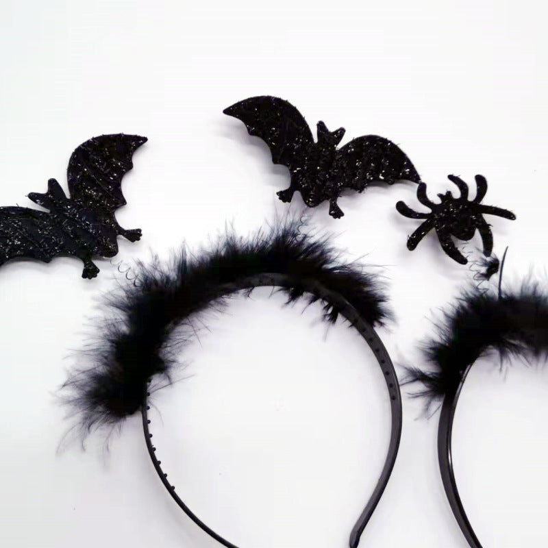 Bandeau de fête de festival de conception de fantôme de chauve-souris d'Halloween