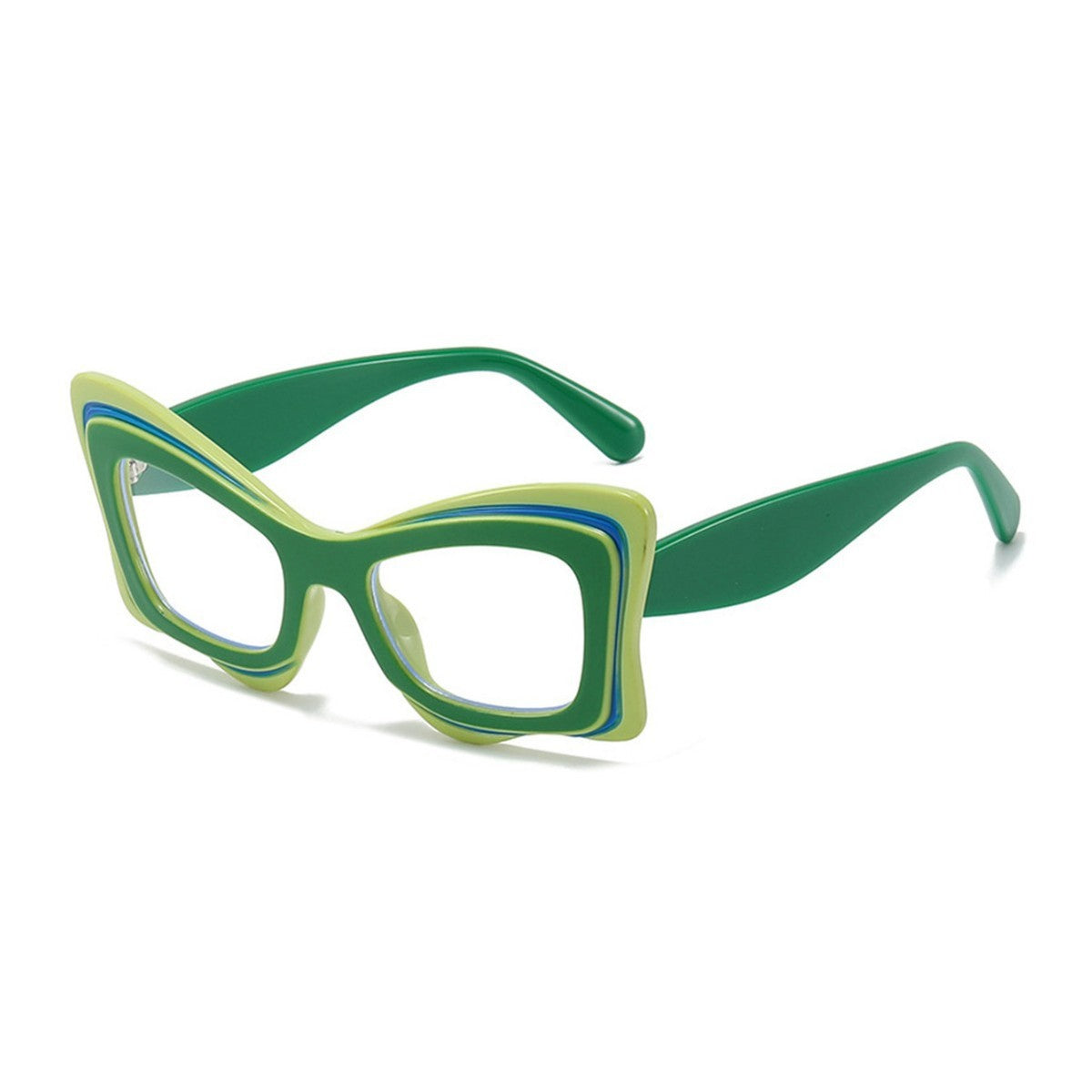 Gafas de sol anti-UV personalizadas de moda con diseño de ojo de gato