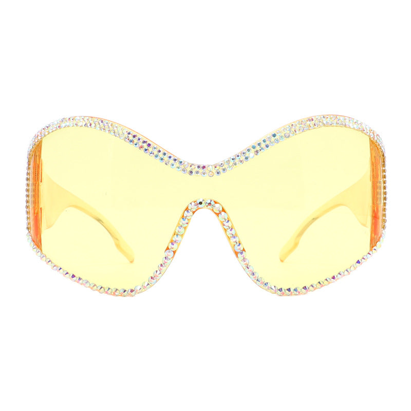 Masque coupe-vent surdimensionné style punk sportif Future Technology