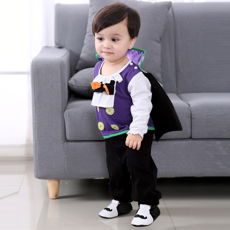 Conjunto de mono informal de otoño e invierno para niños y niñas