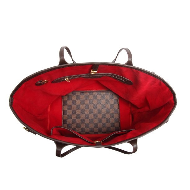 Ensemble de sacs fourre-tout rétro à carreaux de grande capacité - Matériau PU