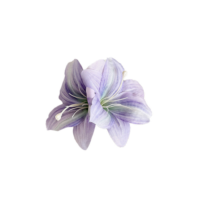 Épingle à cheveux pastorale pour femme Sweet Lily Grab Clip