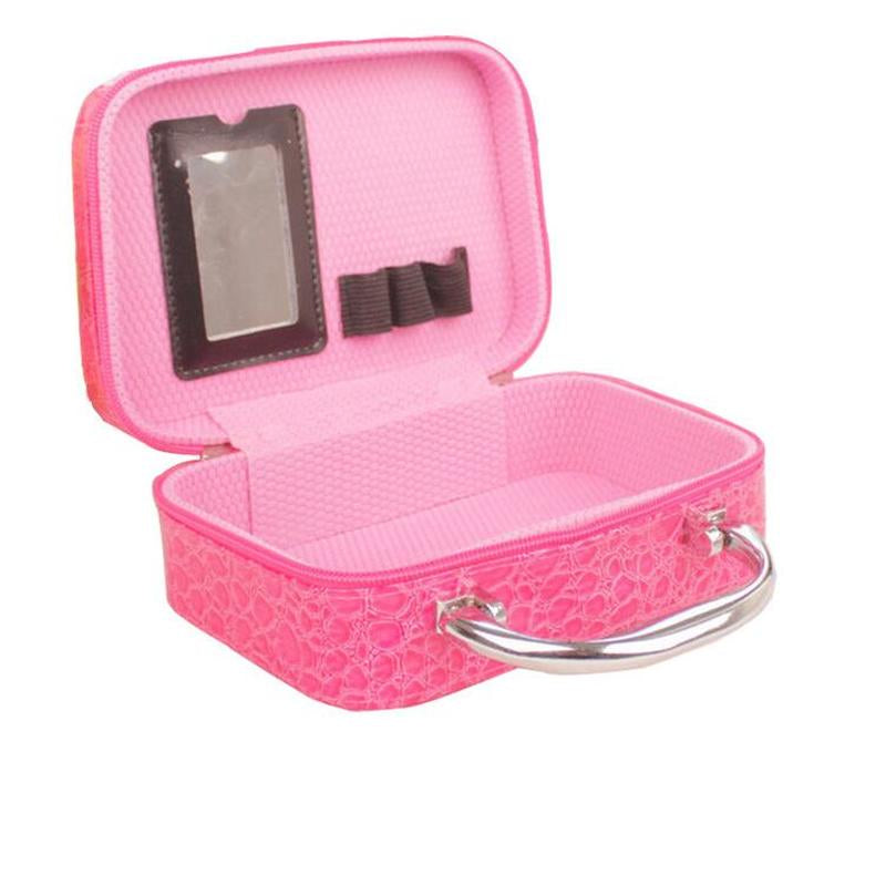 Hot Sale Women Zipper Design Crocodile Cosmetic Bag