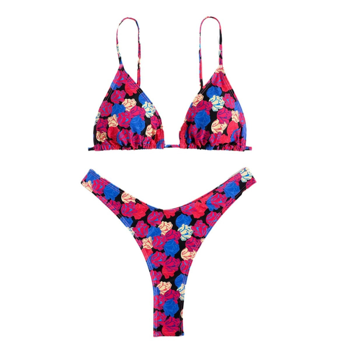 Women Sexy Floral Print Bikini