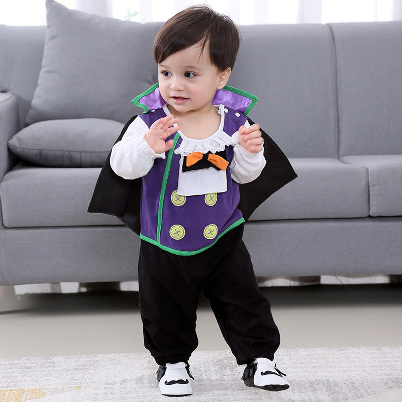 Conjunto de mono informal de otoño e invierno para niños y niñas